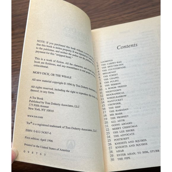 Herman Melville Book Lot Moby Dick Unabridged - Typee 1964 Signet Paperbacks - Picture 6 of 13